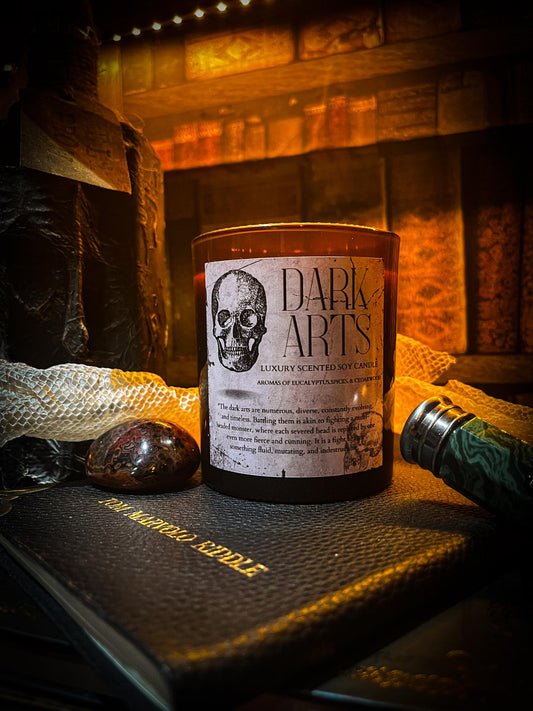 'Dark Arts' Harry Potter inspired scented soy candle