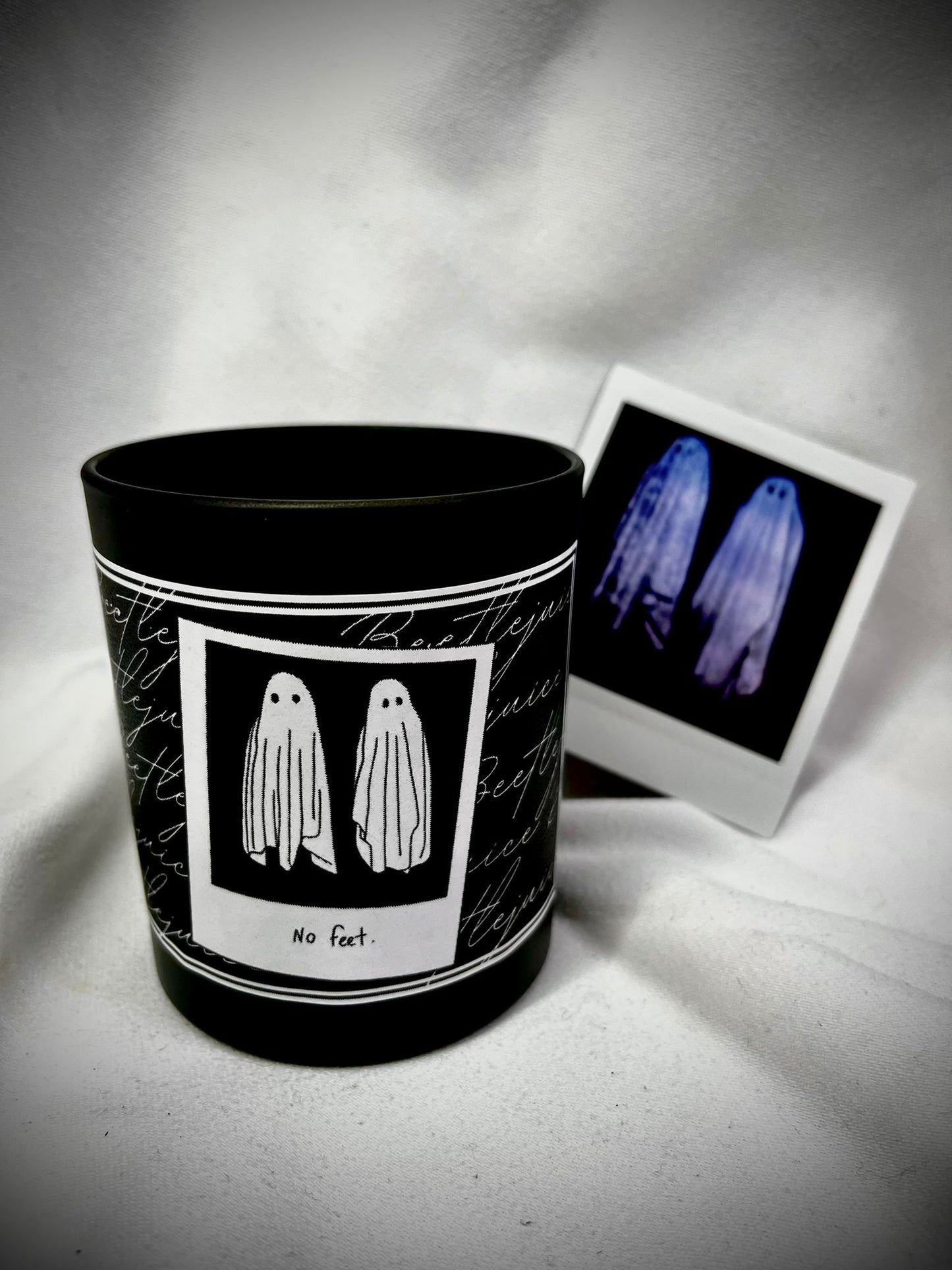 "No Feet" Beetlejuice inspired scented candle