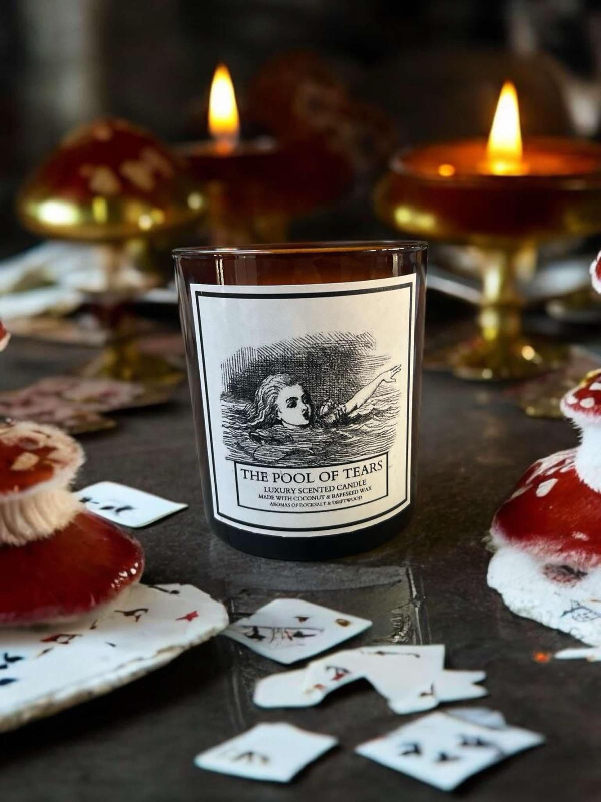 "The Pool Of Tears" Alice in wonderland inspired scented candle