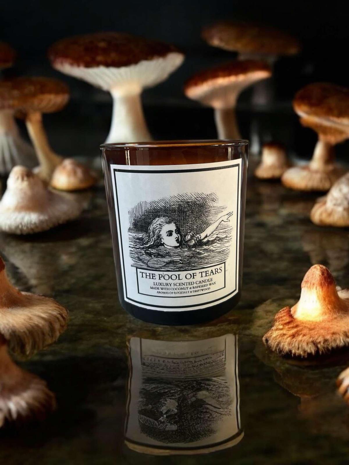 "The Pool Of Tears" Alice in wonderland inspired scented candle